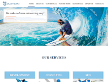 Tablet Screenshot of duxteam.com
